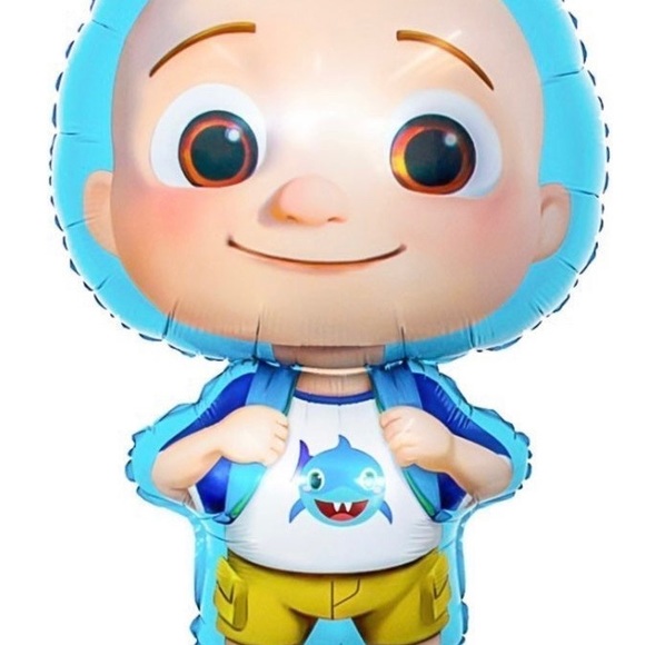 2pcs Cocomelon JJ Foil Balloons Birthday Party Decoration. - Picture 2 of 2